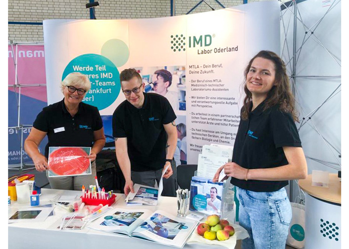 Endlich wieder Ausbildungsmessen in Präsenz - Wir bei der "Startzeit"