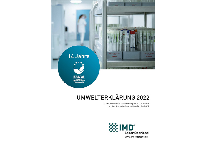 14. Umwelterklärung veröffentlicht